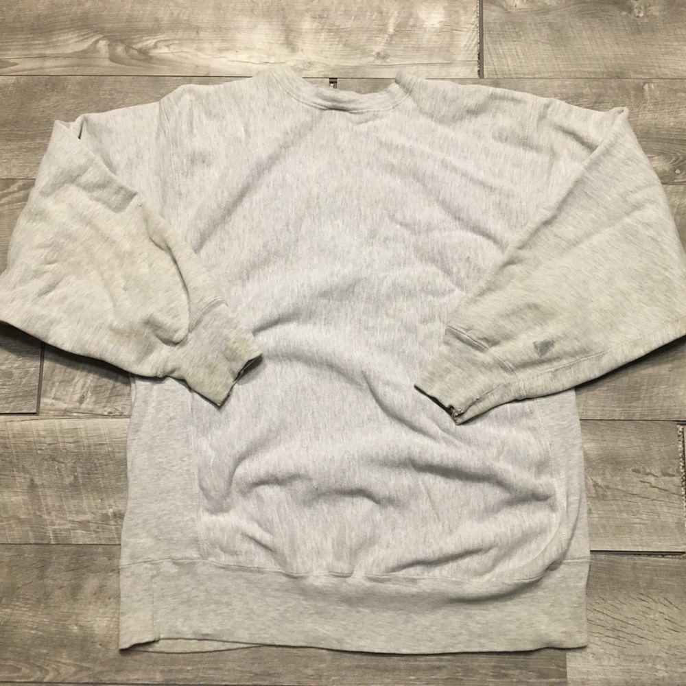 Vtg Champion Reverse Weave Warmup Minnesota Vikings Sweatshirt Pullover Size XL - Picture 7 of 8